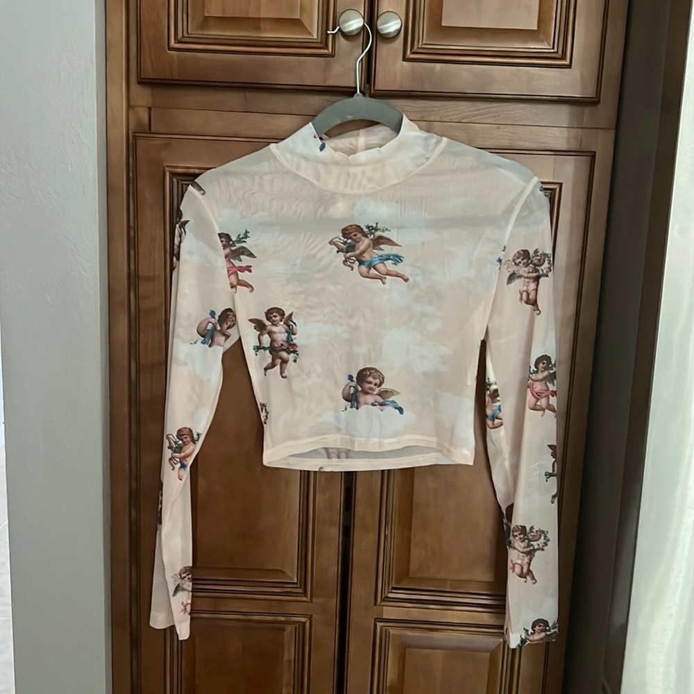 Cherub Mesh Top